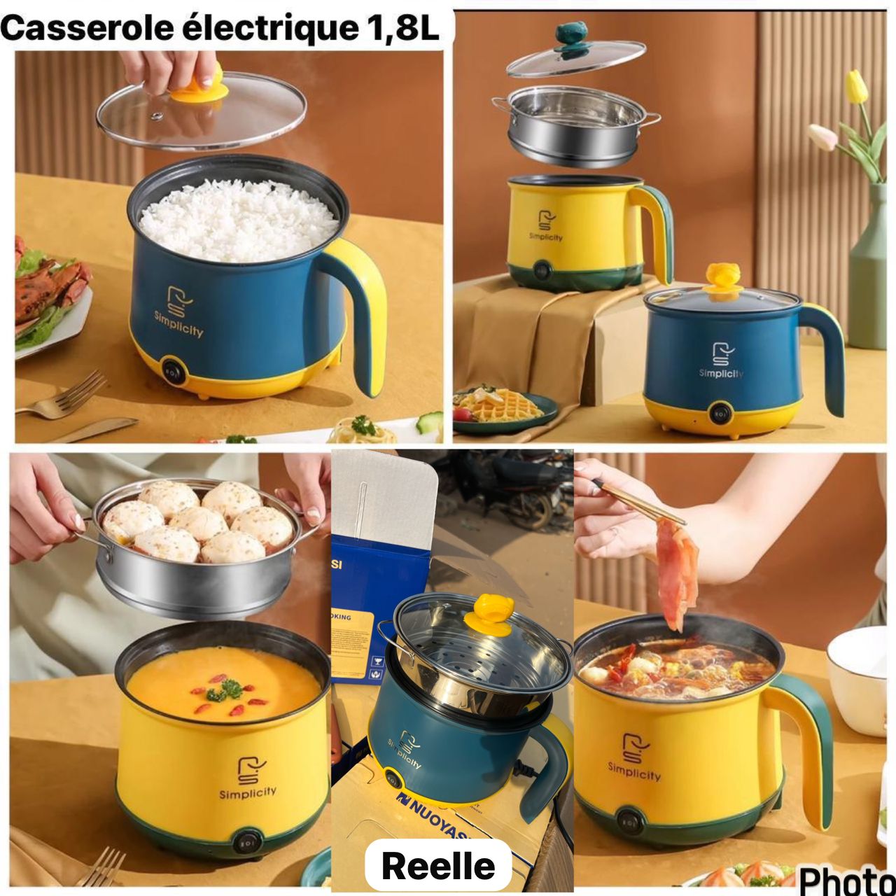 Casserole Électrique 1.8L