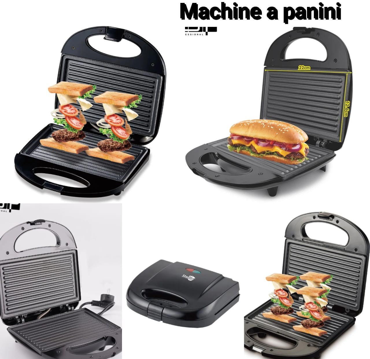 Machine à Panini multifonction